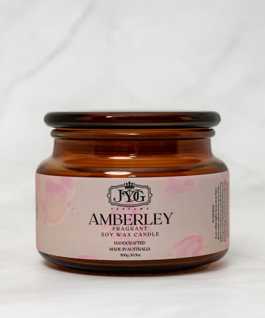 Amberley wax candle